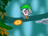 Brandy e Mr. Whiskers Trampolino