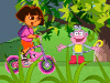 Dora Bicicletta nella Foresta