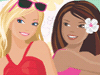 Fille Barbie Salon de Beauté