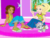 Jogo de Balões de Água da Menina Polly Pocket