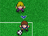 Jogo de Futebol Meninos contra Meninas