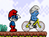 Los Pitufos de Bicicleta