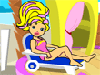 Ragazza Polly Pocket Fiesta in Piscina