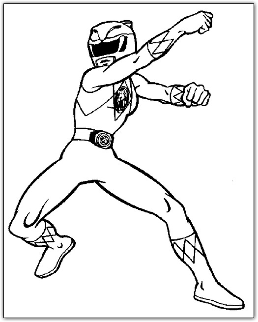 colorear-power-rangers