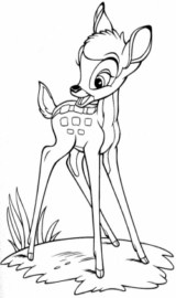 Colorir o Bambi