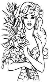 Colorir a Barbie