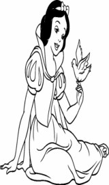 Colorir a Branca de Neve