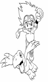 Colorir o Digimon