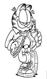 Garfield Coloring