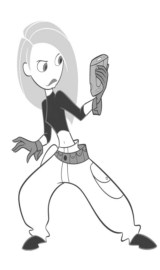 Colorir a Kim Possible
