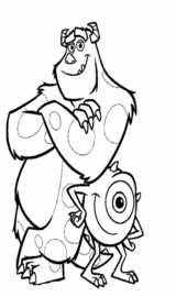 Colorir os Monsters Inc