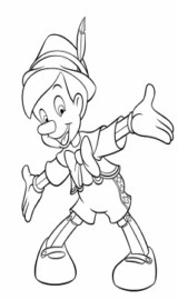 Colora Pinocchio