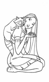 Colorir o Pocahontas