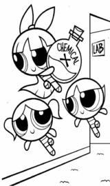 Colorir as Meninas Super Poderosas