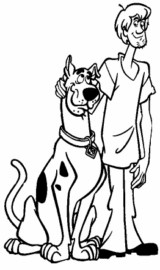Colorir o Scooby Doo
