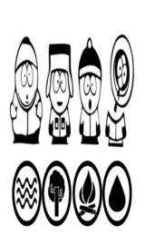 Colorir South Park