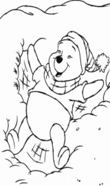 Colorir o Winnie the Pooh e Tigre